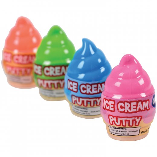 Ice Cream Putty Toy (20 Per Package)