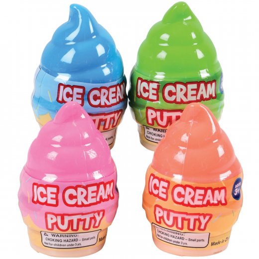 Ice Cream Putty Toy (20 Per Package)