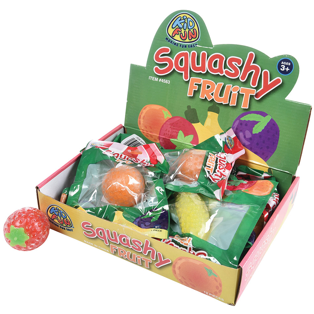 Squashy Fruit Toy (1 Dozen)