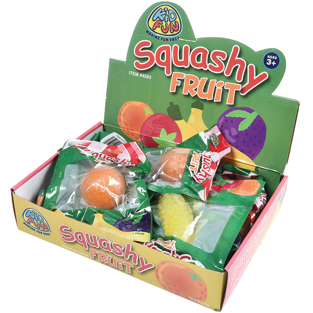 Squashy Fruit Toy (1 Dozen)