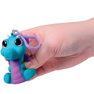 Squishy Dragon with Glitter Eyes Toy (1 Dozen)