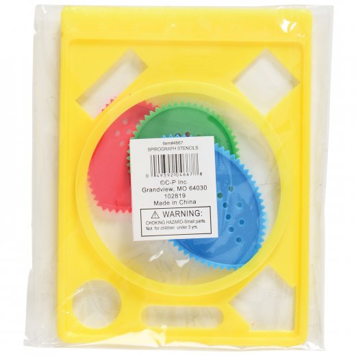 Spirograph Stencils Toy (1 Dozen)