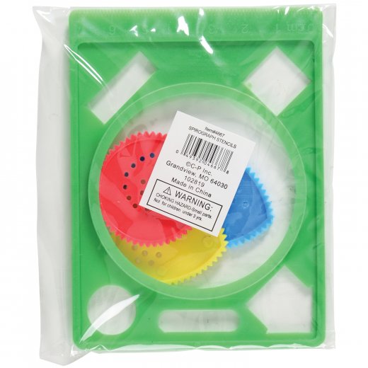 Spirograph Stencils Toy (1 Dozen)