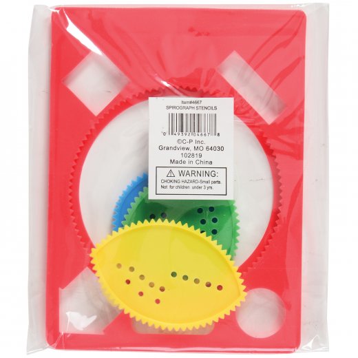 Spirograph Stencils Toy (1 Dozen)