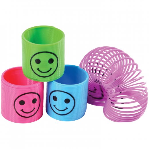 Smiling Spring Toy Smile Springs Toy (1 Dozen) - Carnival Source