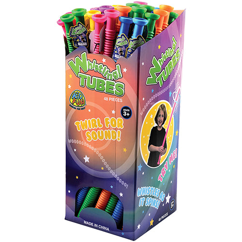 Whistling Tubes Toy 48 Per Display