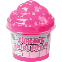 Cupcake Swirl Putty Toy 12 Per Display