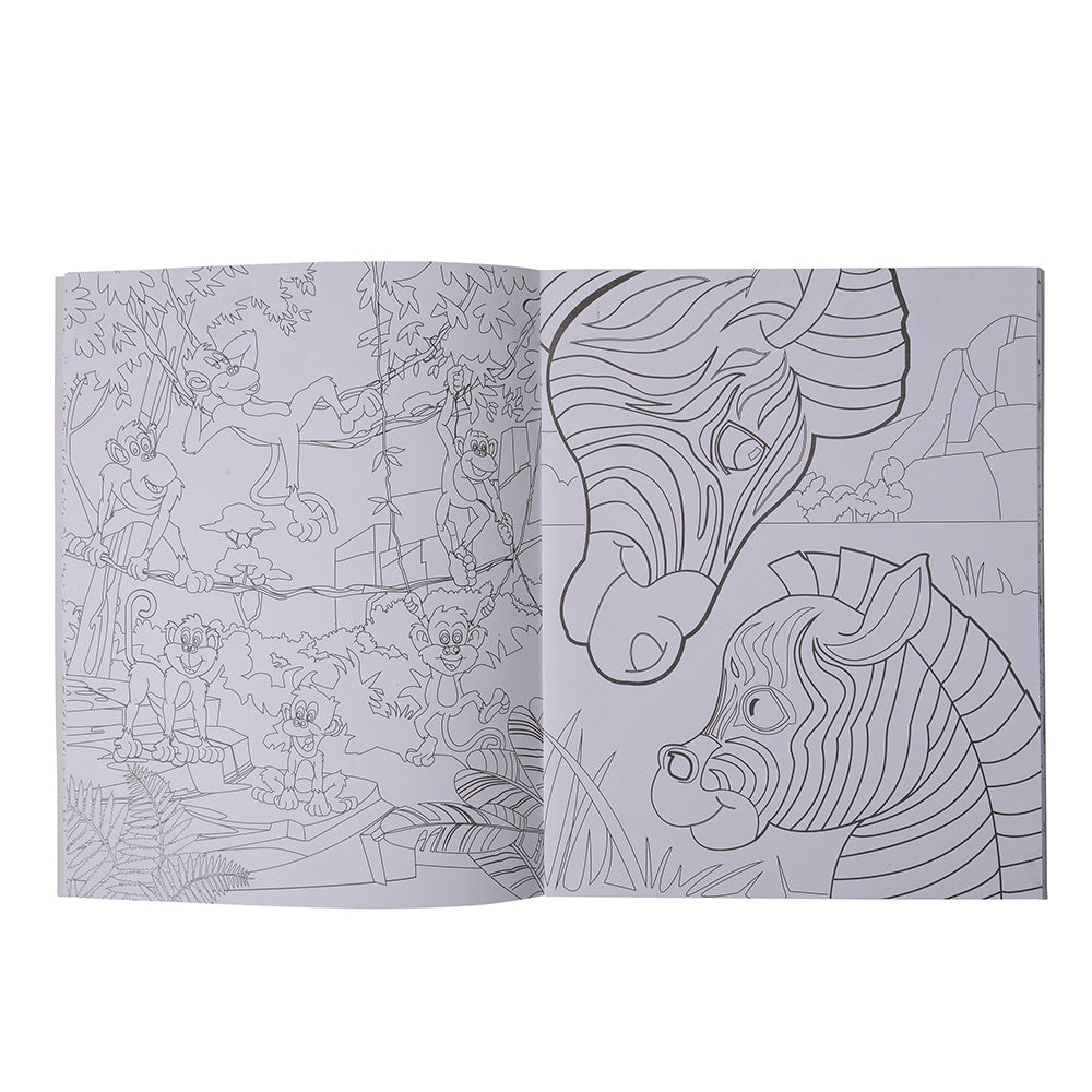 Coloring Books Kids Stationery 12 Per Pkg