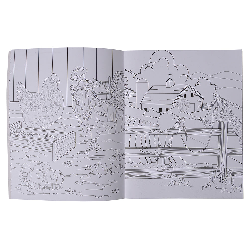 Coloring Books Kids Stationery 12 Per Pkg