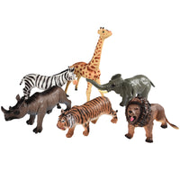 Colossal Wild Animals Toy 6 Per Pkg