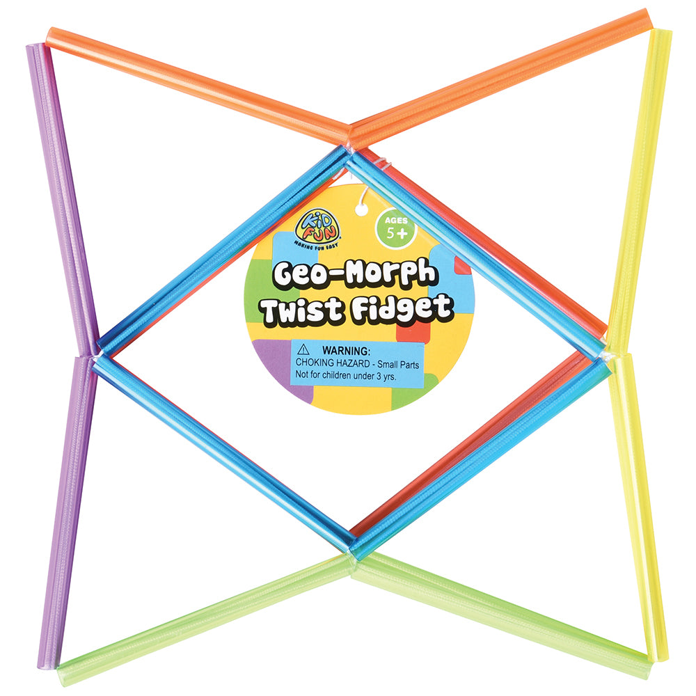 Geo-Morph Twist Fidget Toy Toy 24 Per Display