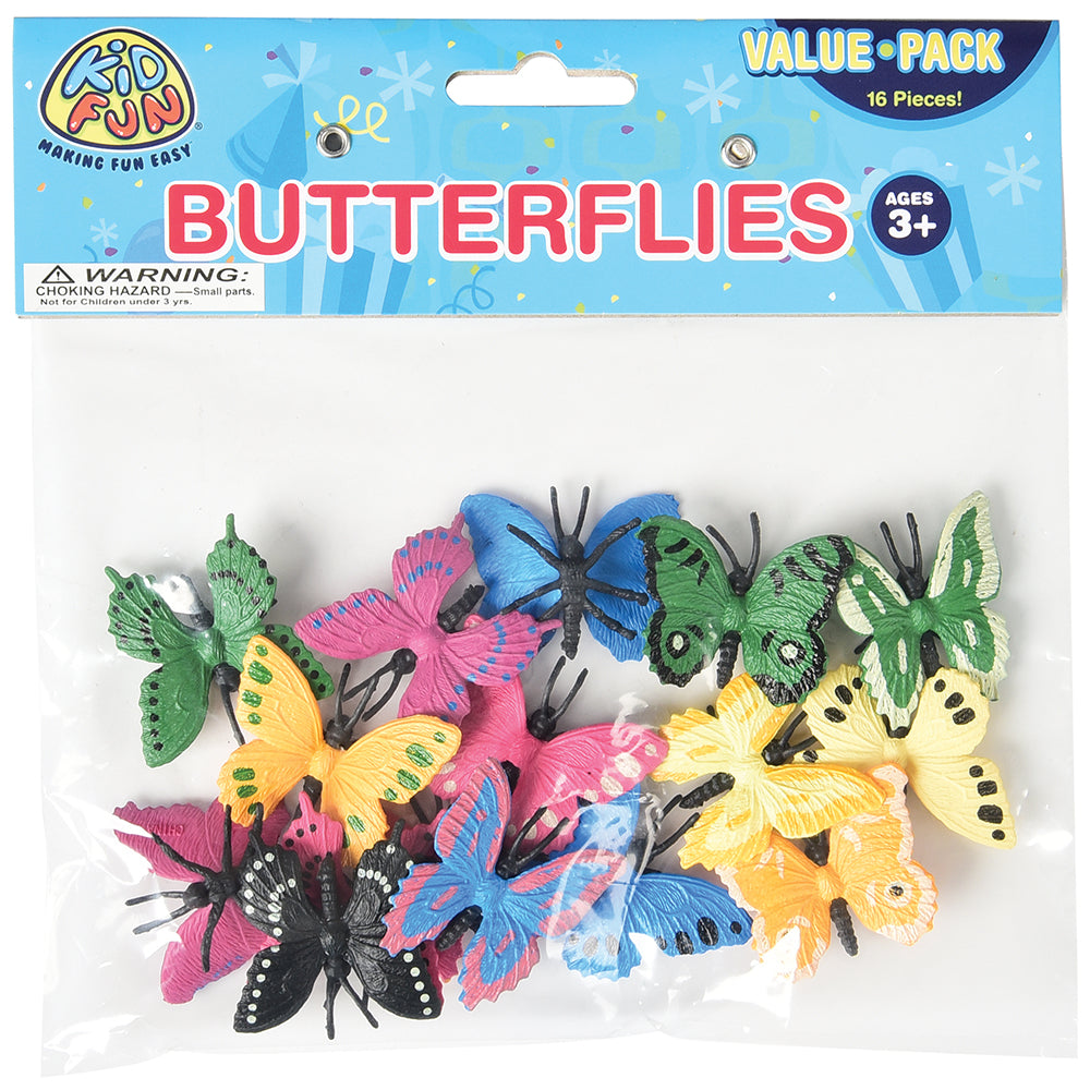 Eco-Friendly Butterflies Toy  12 Per Pack