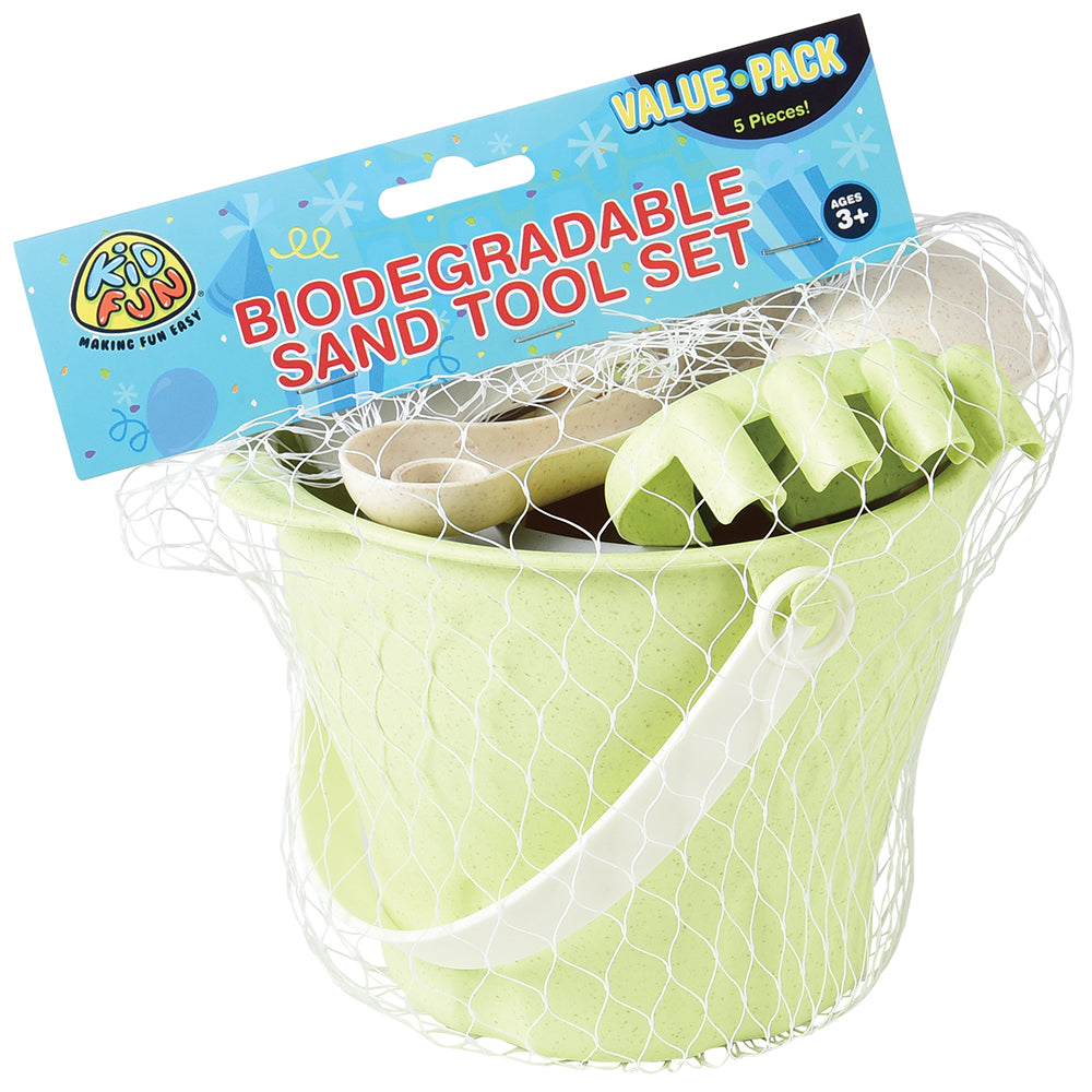 Eco-Friendly Kid's Sand Tool Set