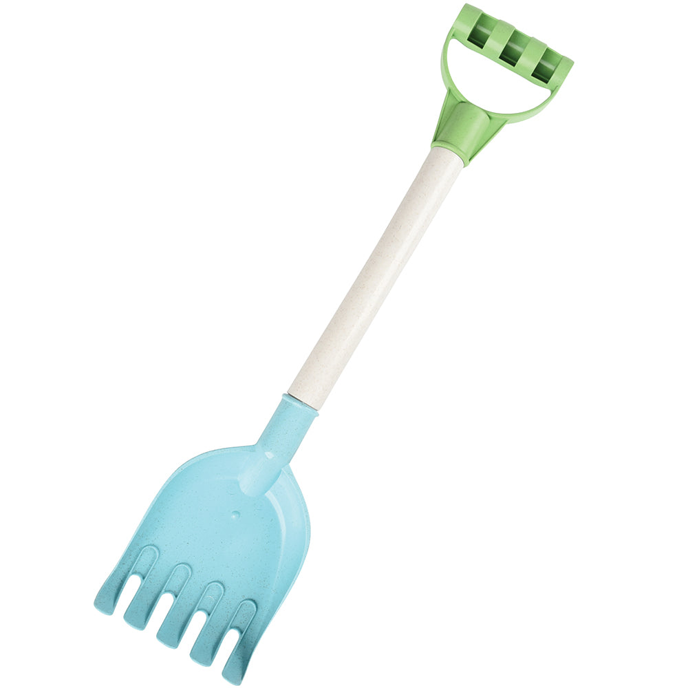 Eco-Friendly Kid's Sand Shovel & Rake Set
