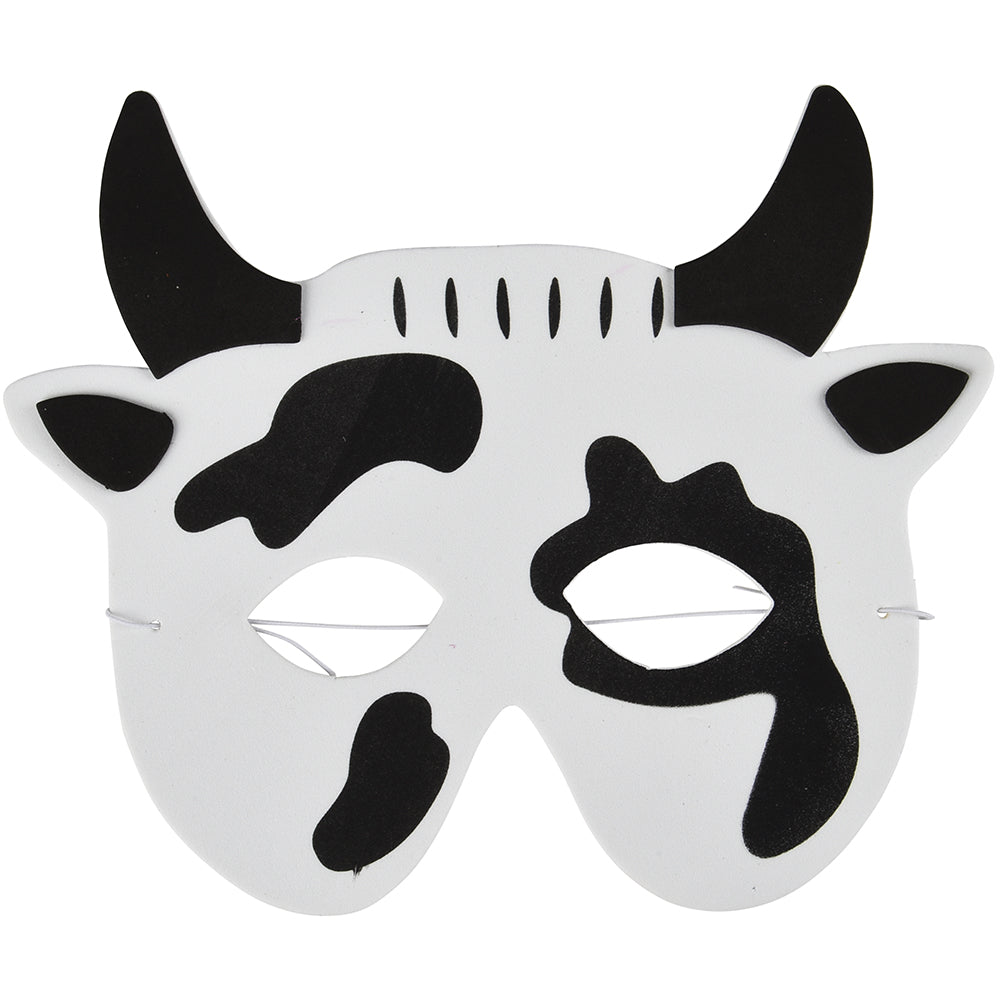 Farm Animal Foam Costume Masks (One Dozen)