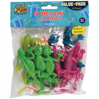 Stretchy Toy Lizards (One Dozen)