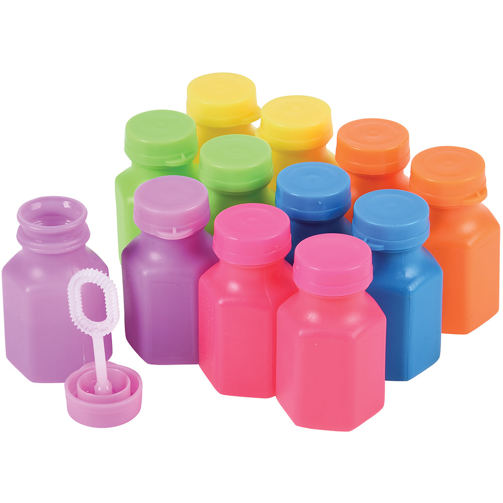 Neon Party Bubbles Party Favor (One Dozen)