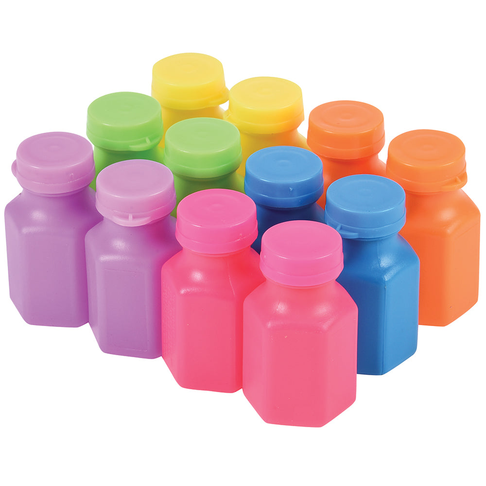 Neon Party Bubbles Party Favor (One Dozen)