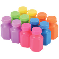 Neon Party Bubbles Party Favor (One Dozen)