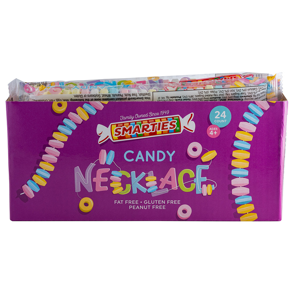 Party Candy Neon Candy Necklace Party Favor (24 Pieces)