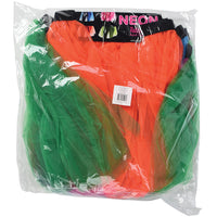 Adult Size Neon Tutus Costume Accessory (4 Per Bag)