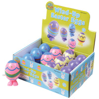 Wind Up Easter Eggs Toy (one dozen)