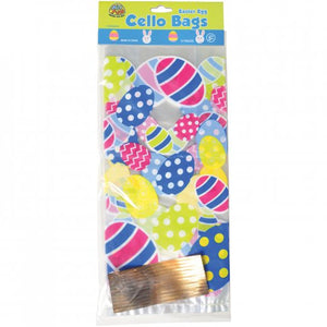 Easter Egg Cello Bags Party Favor (1 Dozen)