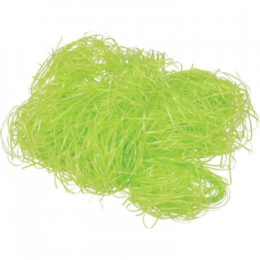 Easter Grass - Plastic Green Decoration (One Dozen)