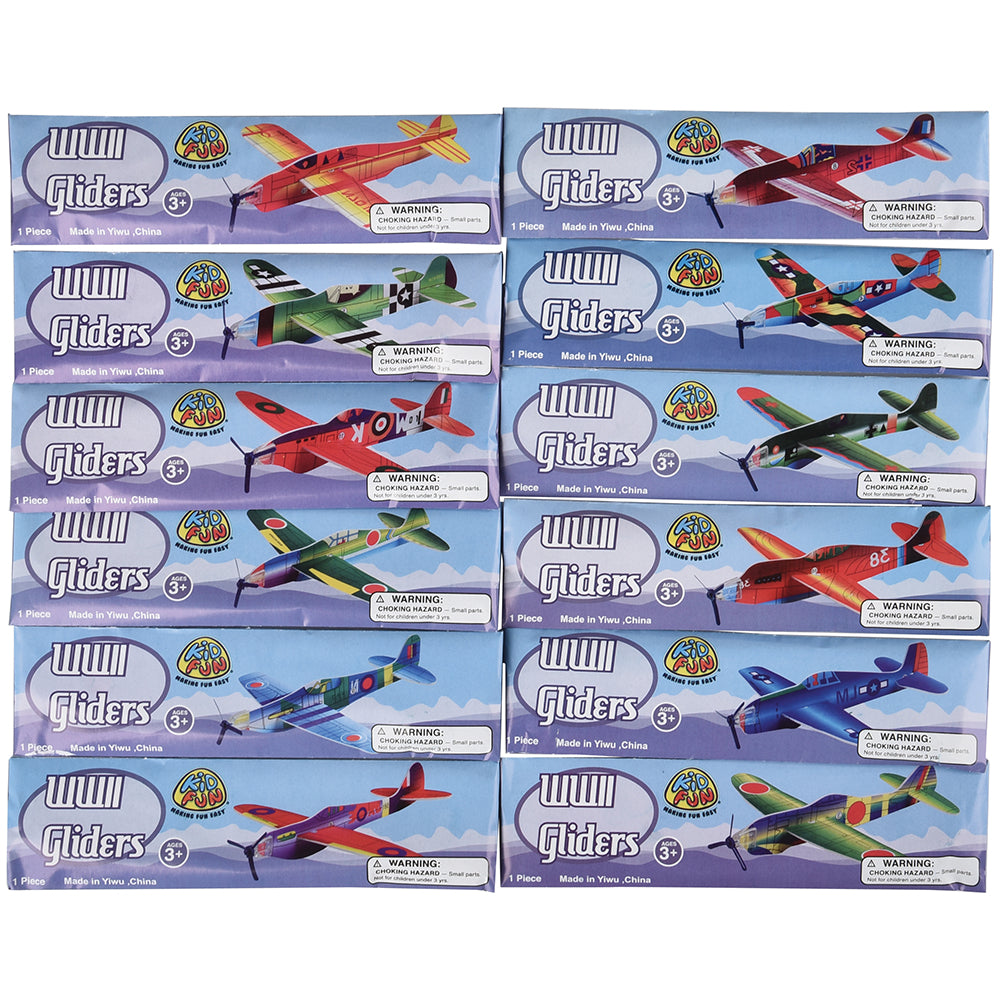 WWII Gliders Toy Set (Box Of 48)