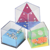 Transparent Puzzle Cube (24 per Package)