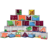 Transparent Puzzle Cube (24 per Package)