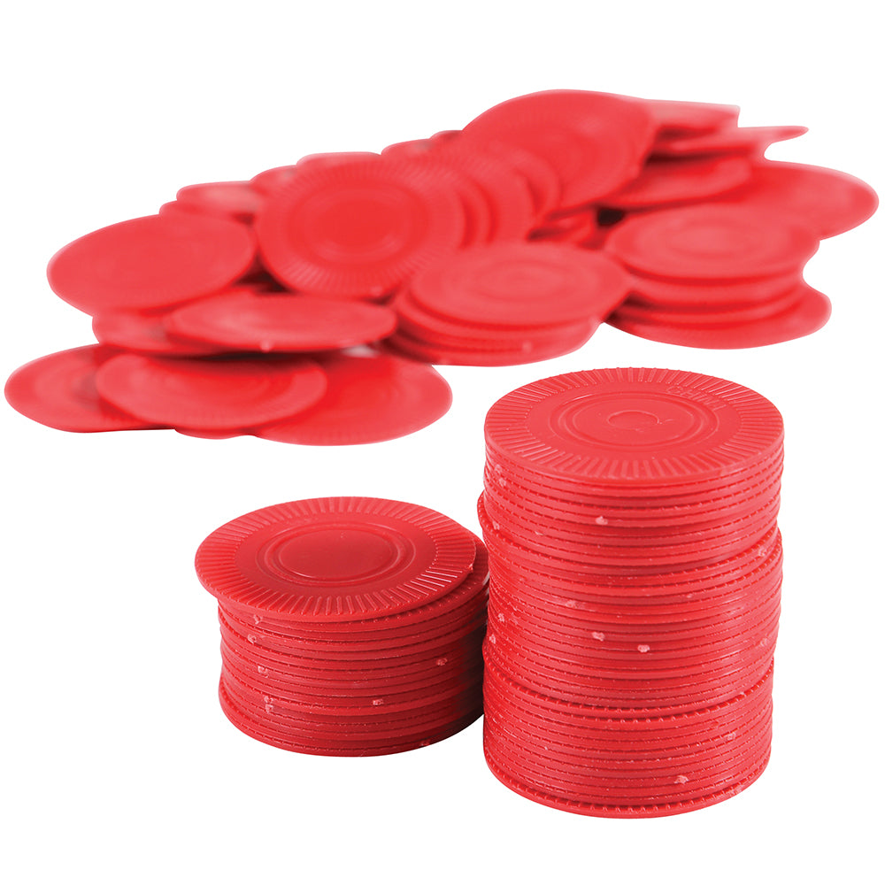 Bulk Poker Chips Red Game Accessory (bag of 100)