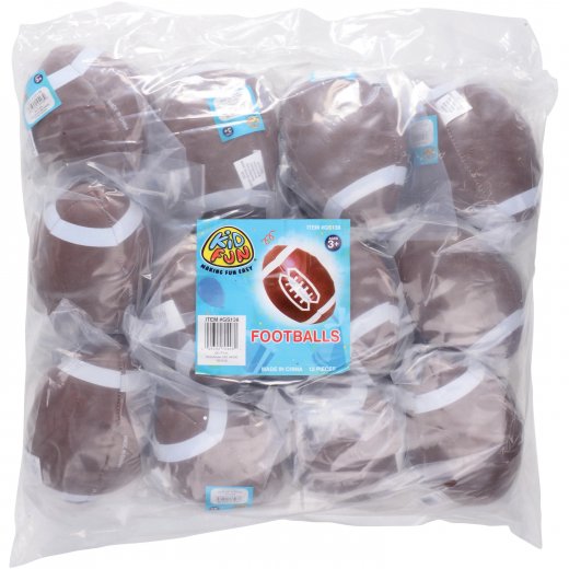 Footballs Toy (one dozen)
