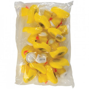 4 Inch Vinyl Ducks Toy (One Dozen)