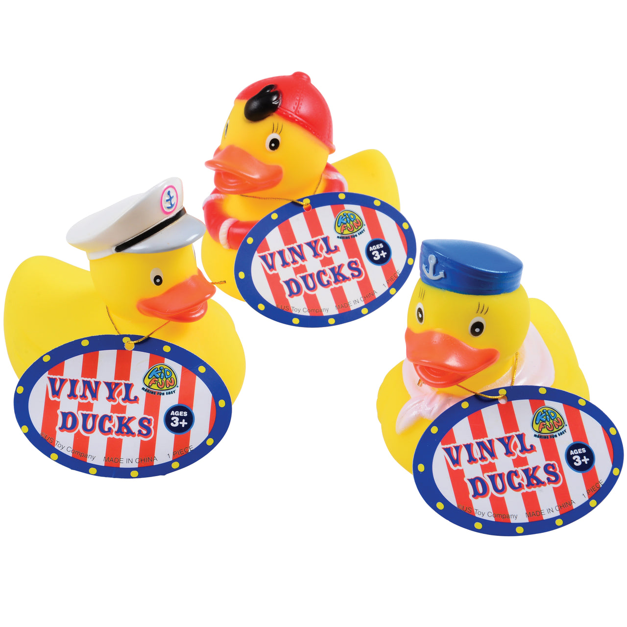Vinyl Ducks Toy (One Dozen)