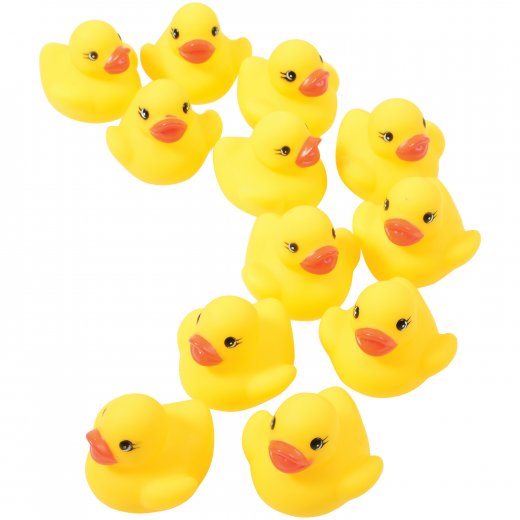 Yellow Duck 1.5" Toy (One Dozen)
