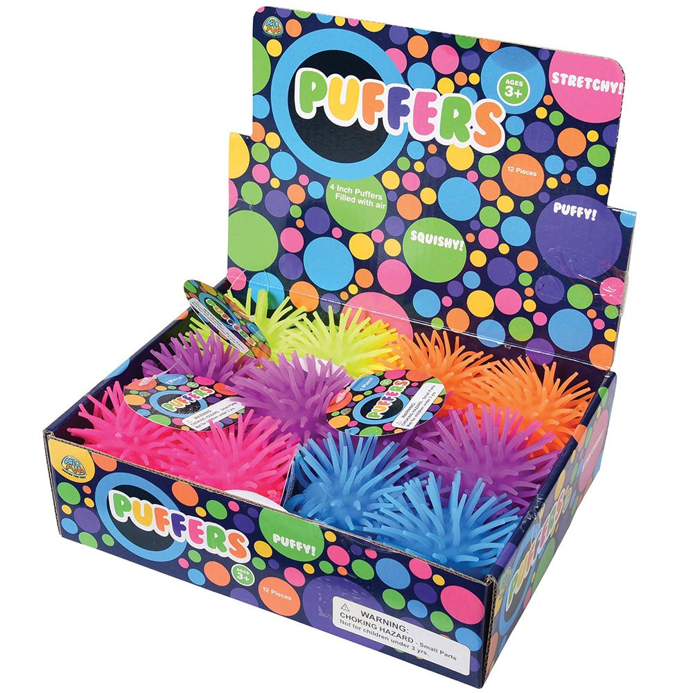 Puffer Balls - 4 Inch Toys (1 Dozen)