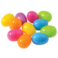 2,000 Ready to Fill Plastic Easter Eggs - Assorted Colors