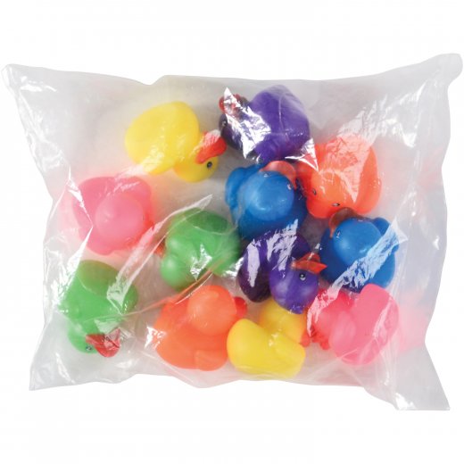 Mini Neon Ducks Party Favor (One dozen)