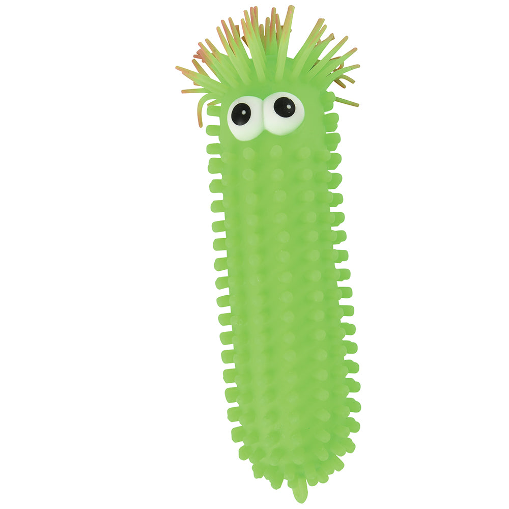 Knobby Puffer Toy with Eyes