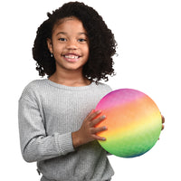 Rainbow Playground Balls Toy - 9 inch (1 dozen)