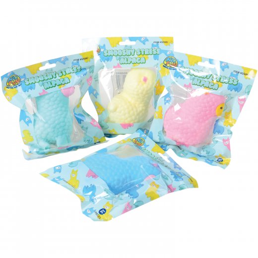 Smooshy Stress Alpaca Toy (1 Dozen)