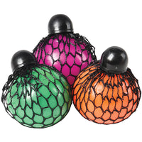Color Changing Mesh Stress Ball Toy (1 Dozen)