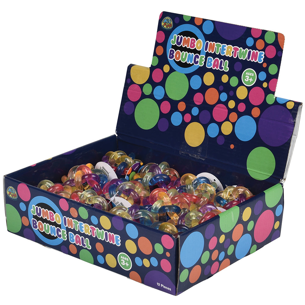 Jumbo Intertwine Bounce Ball (12 per Package)