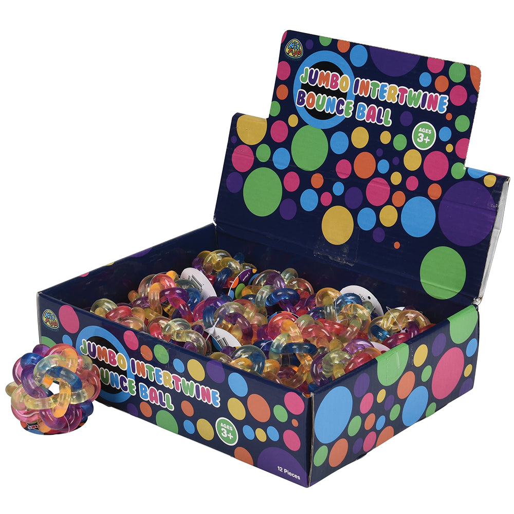 Jumbo Intertwine Bounce Ball (12 per Package)