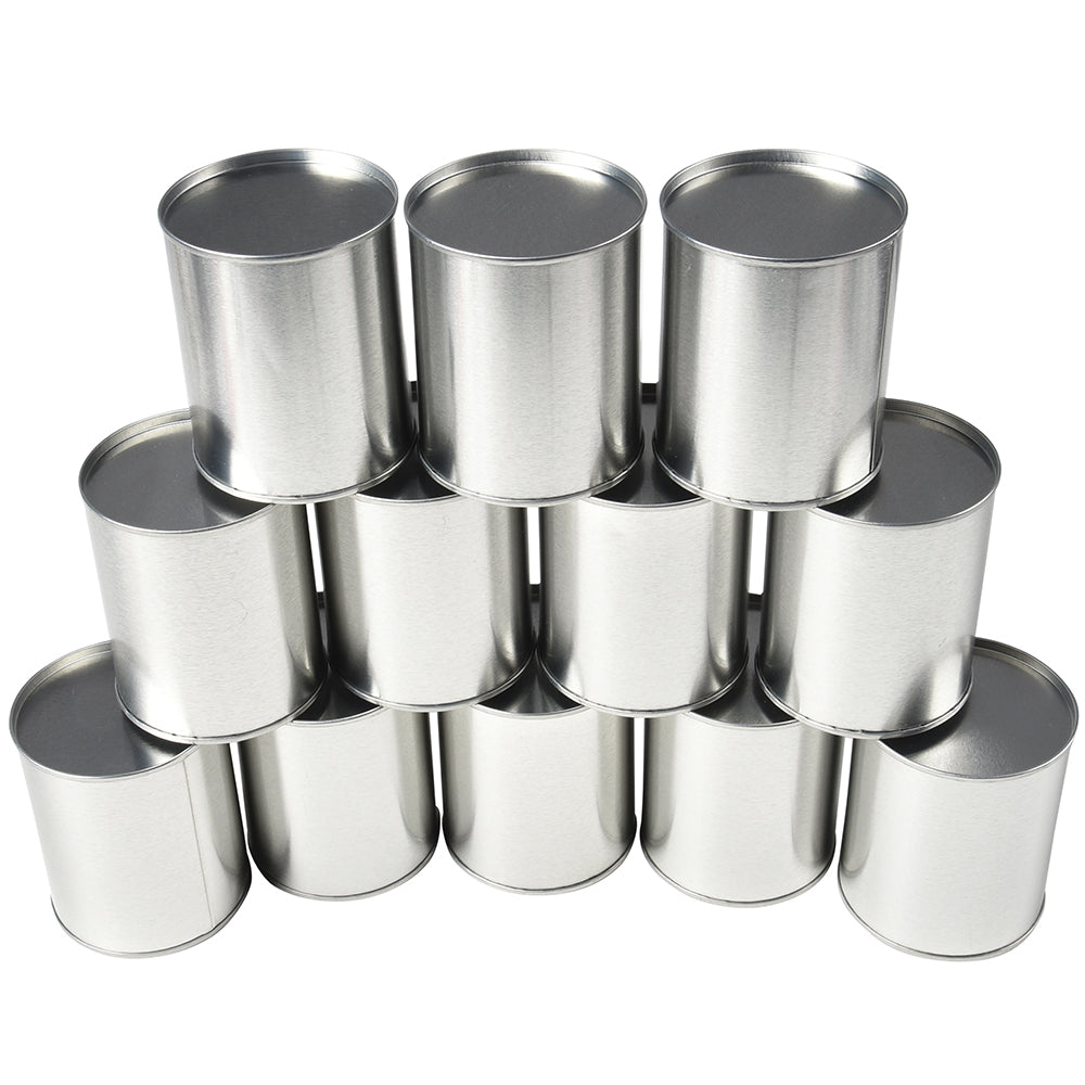 Metal Cans Party Supply (One Dozen)