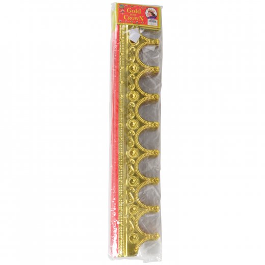 Gold Foil Crowns - Adult Party Favor (One Dozen)