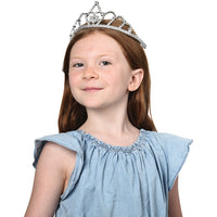 Costume Silver Tiara (One Dozen)