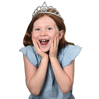 Costume Silver Tiara (One Dozen)