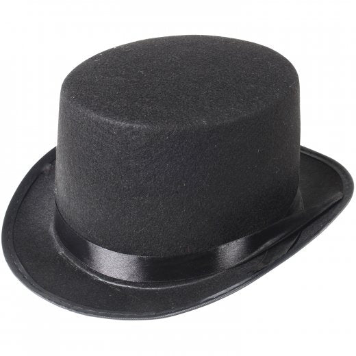 Felt Black Costume Top Hat Only at Carnival Source